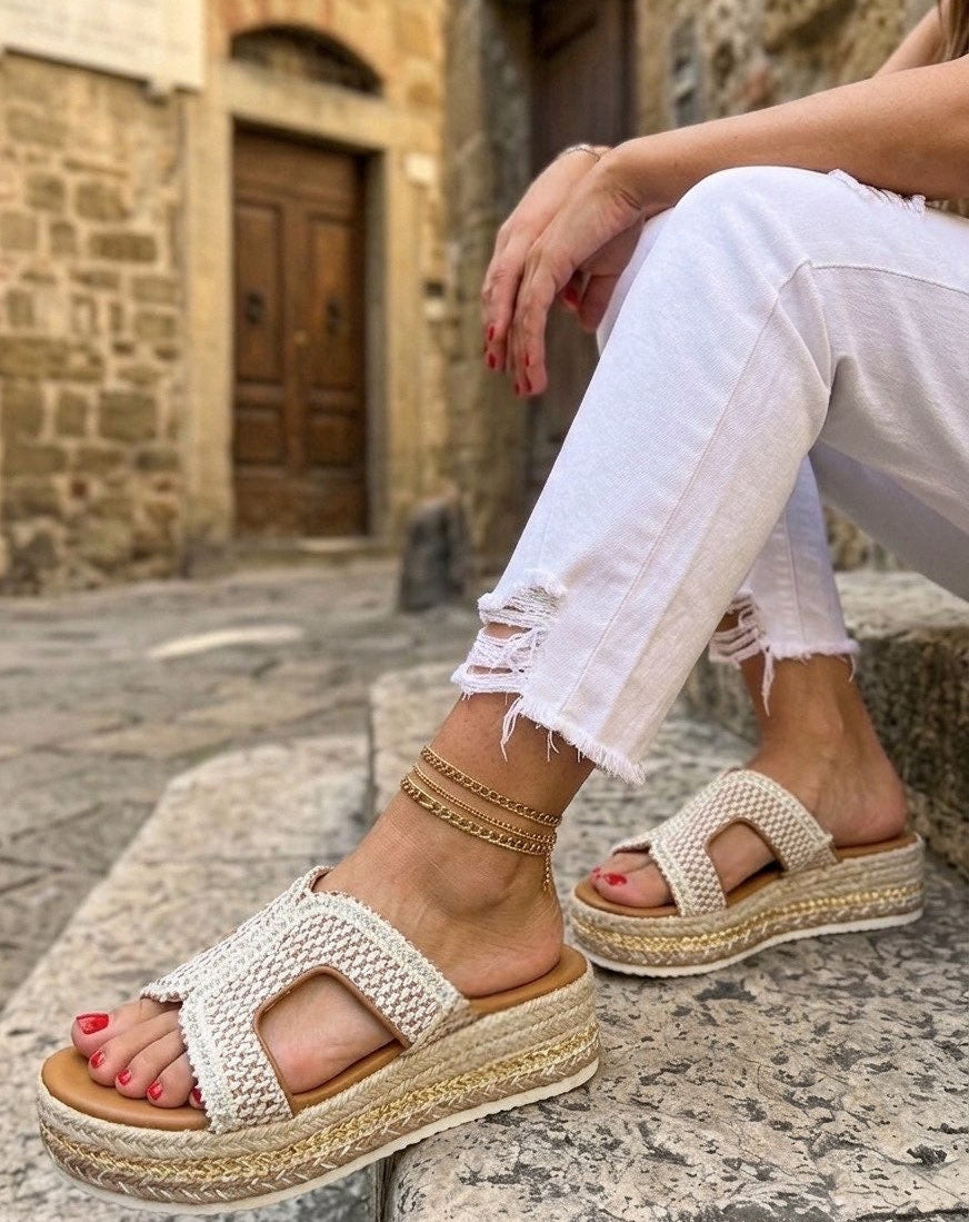 Moira Beige - Sandalo