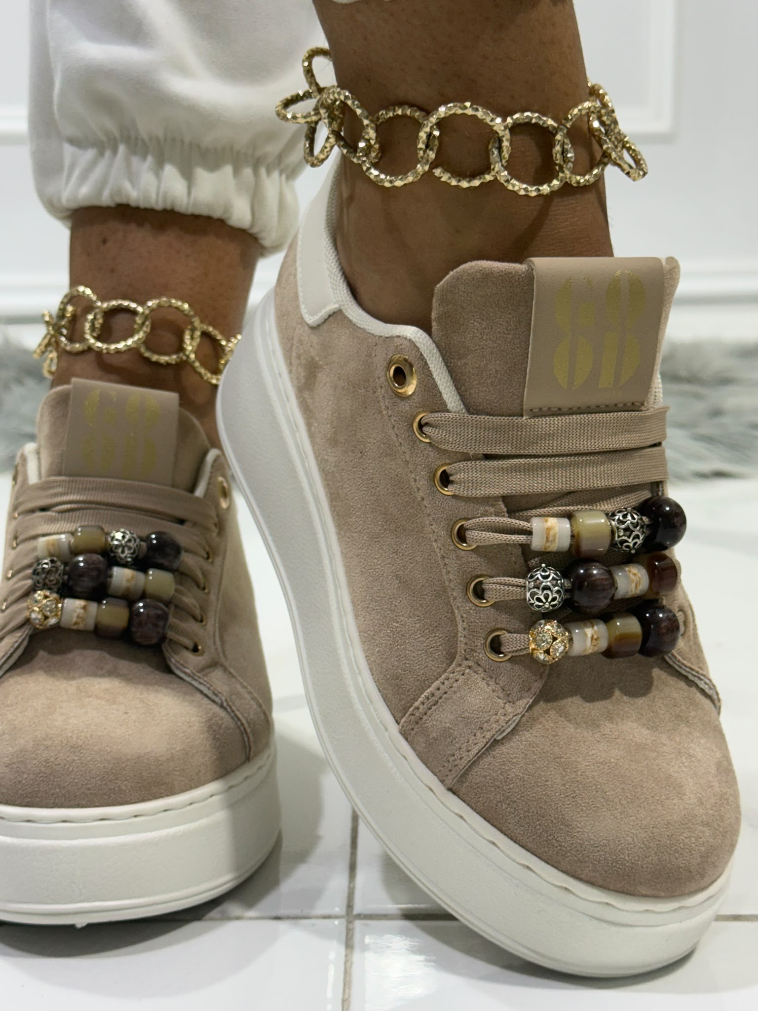 Emily Beige - Sneakers