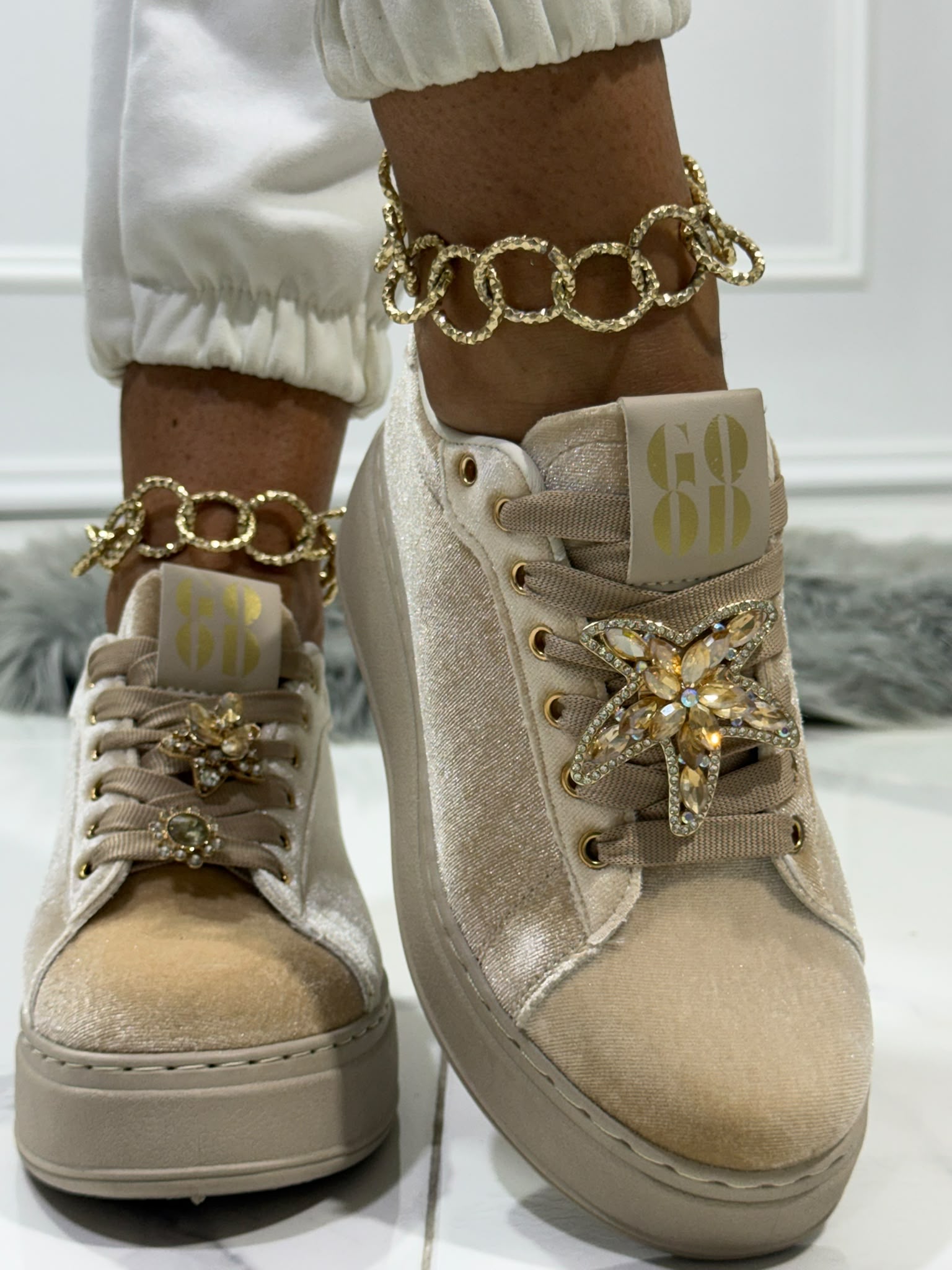 Jasmine Beige - Sneakers