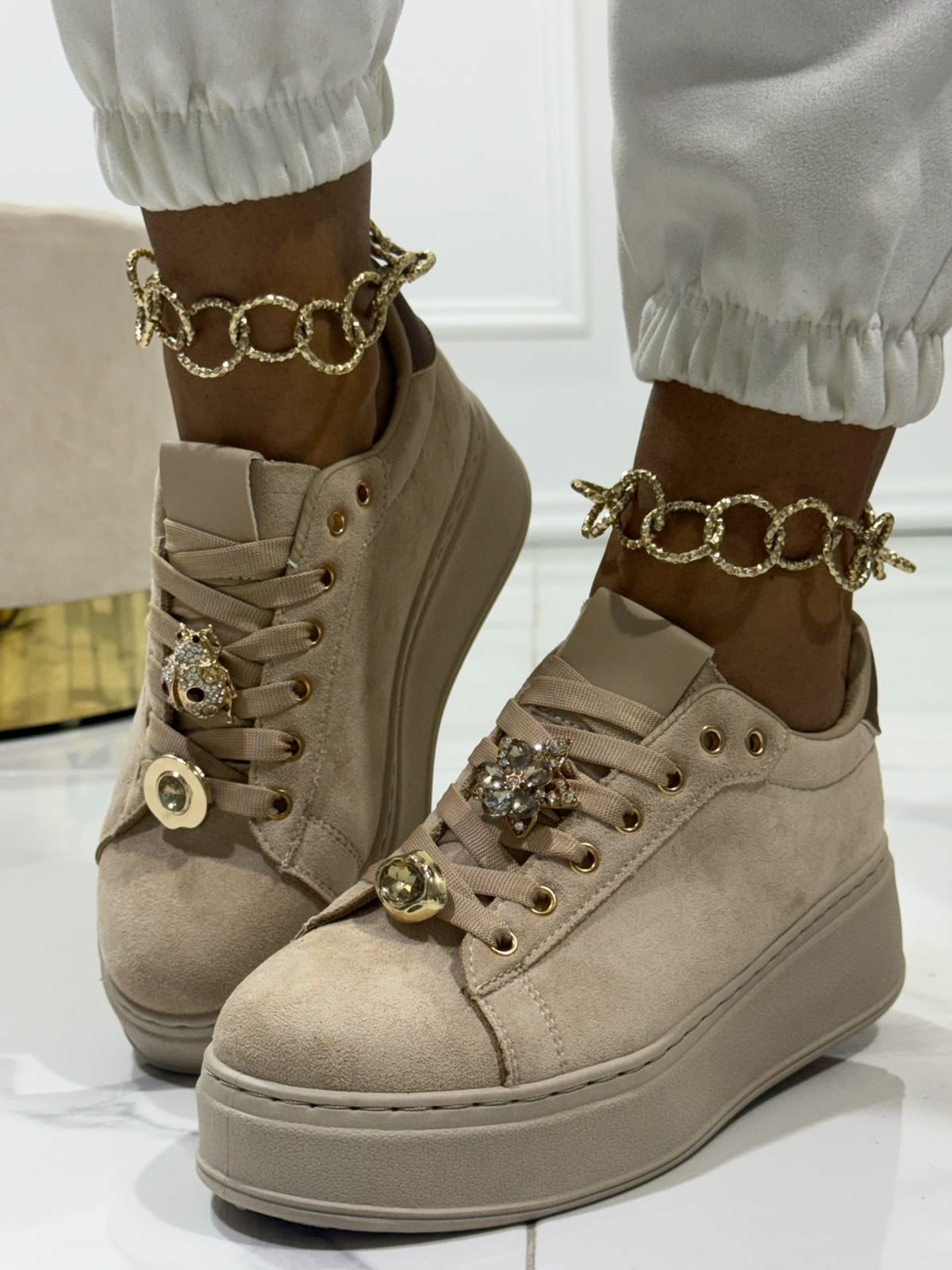 Vera Beige - Sneakers