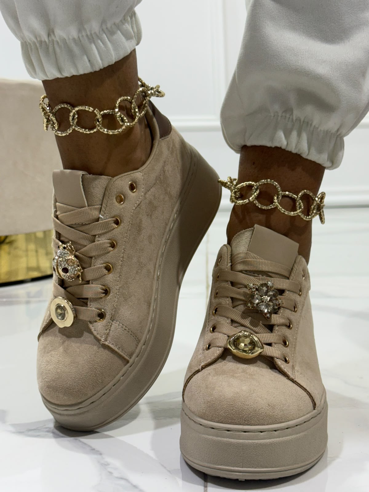 Vera Beige - Sneakers