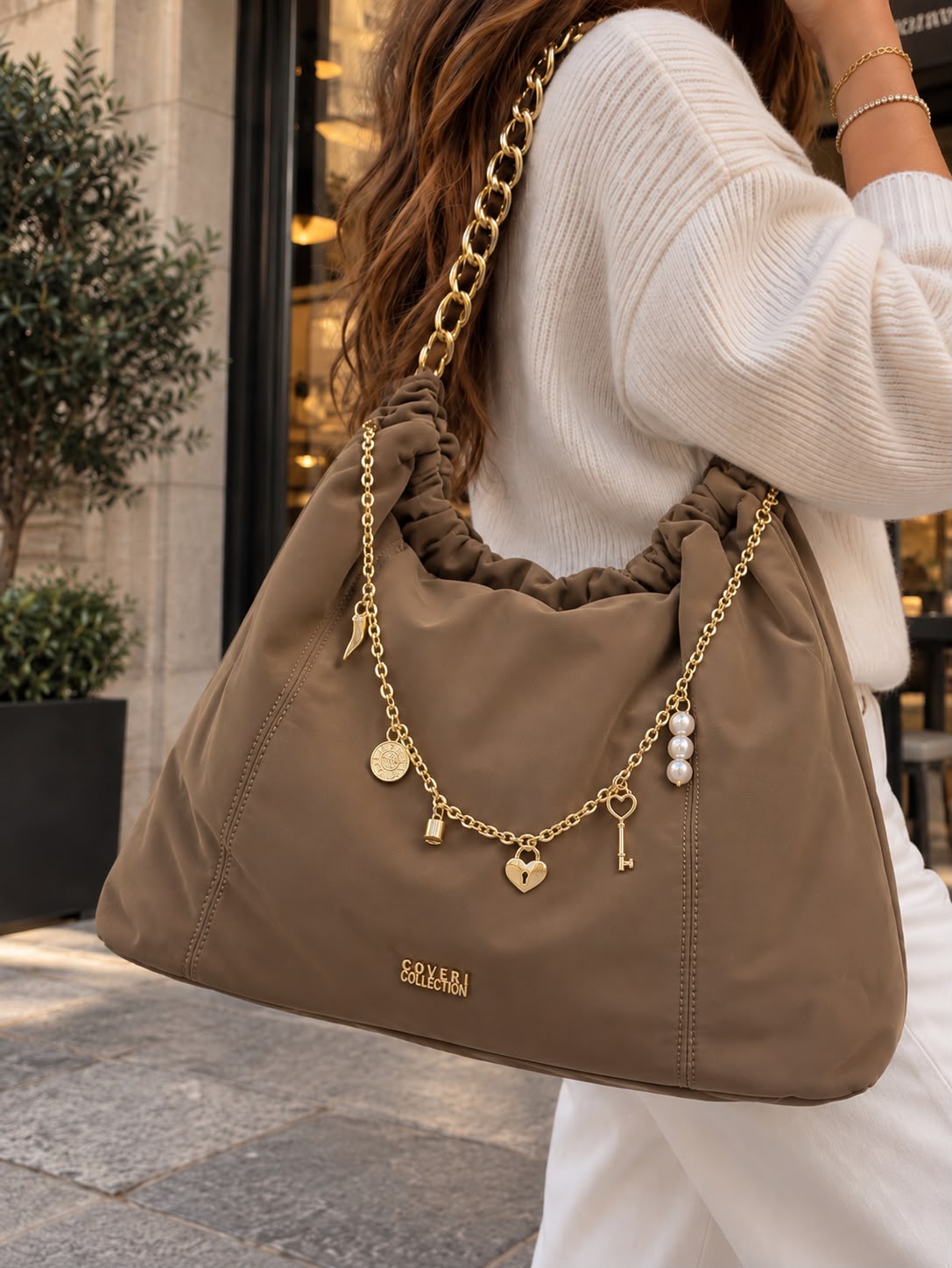Dora Beige - Borsa