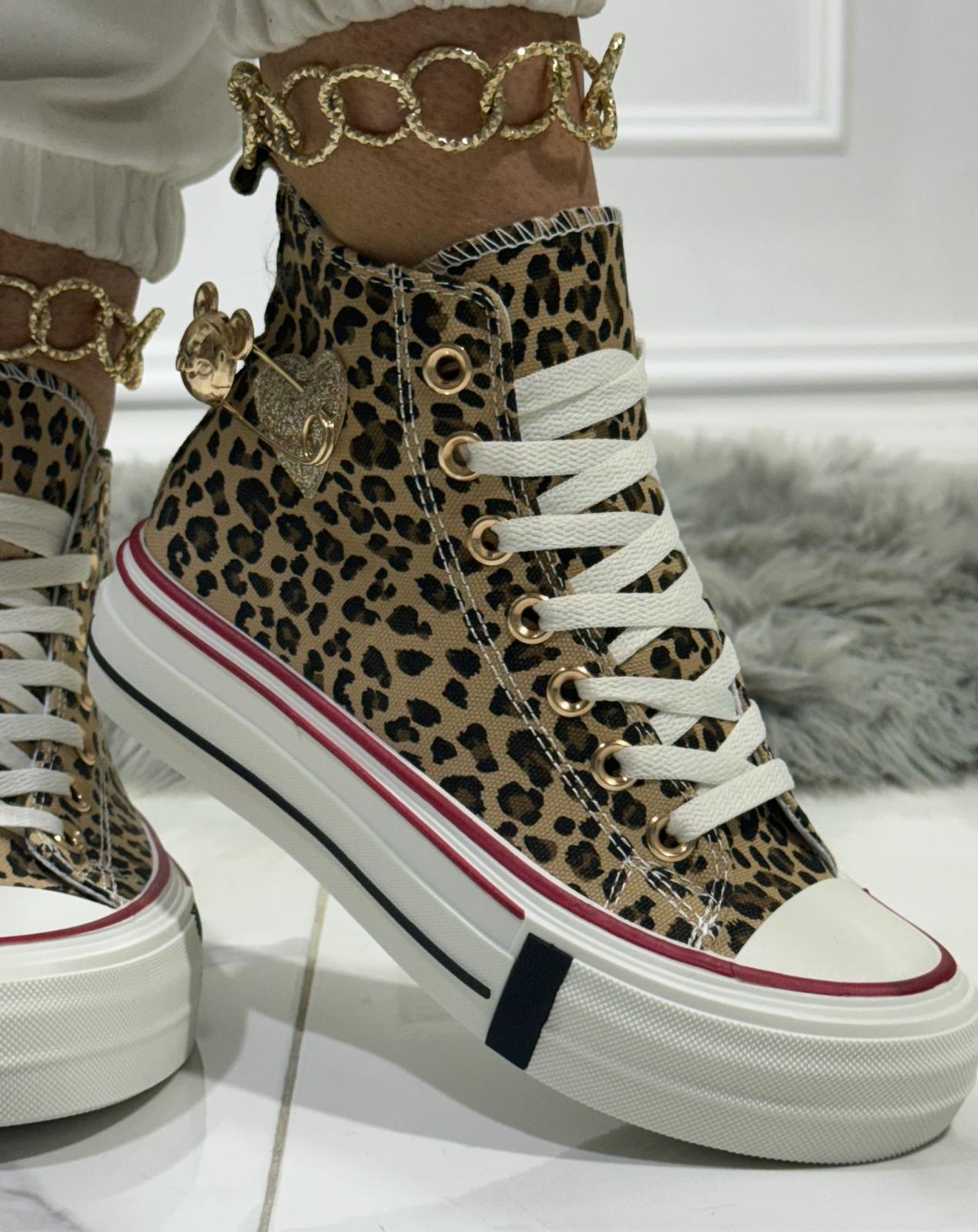 Mena Leopard - Sneakers