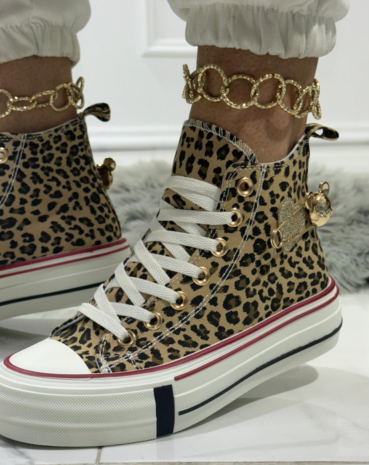 Mena Leopard - Sneakers