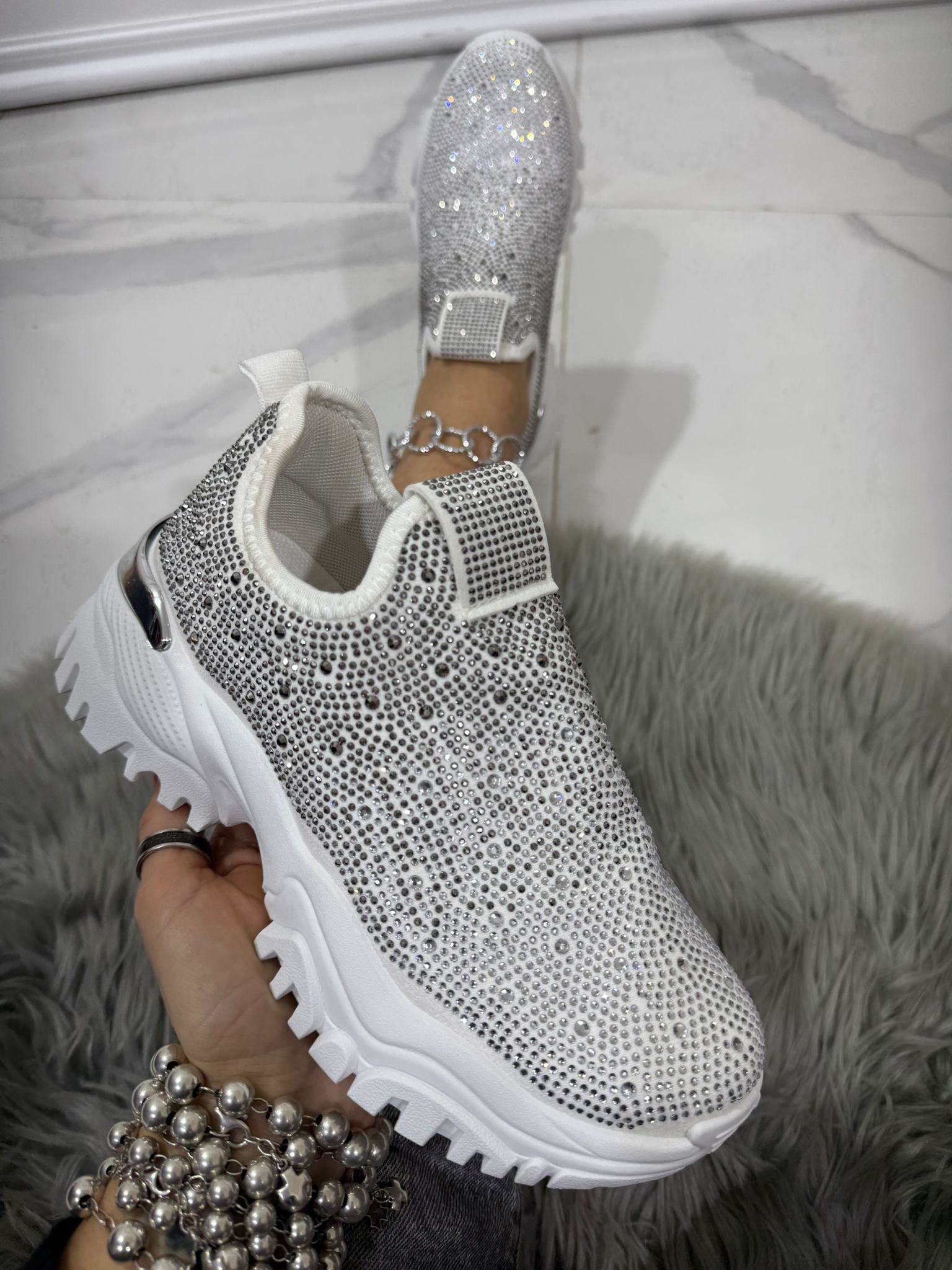 Luce White  - Sneakers