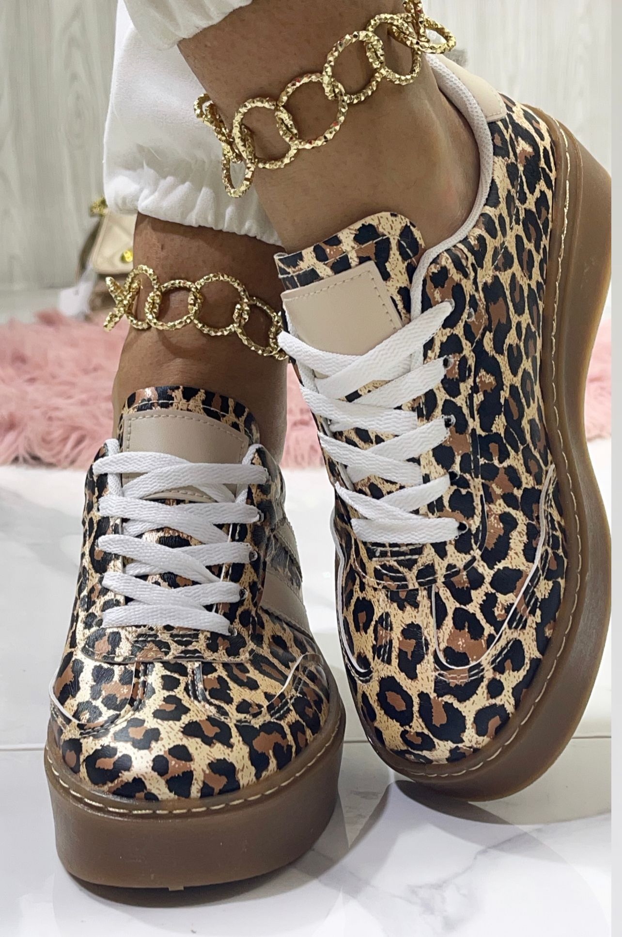 Arisa Leopard - Sneakers