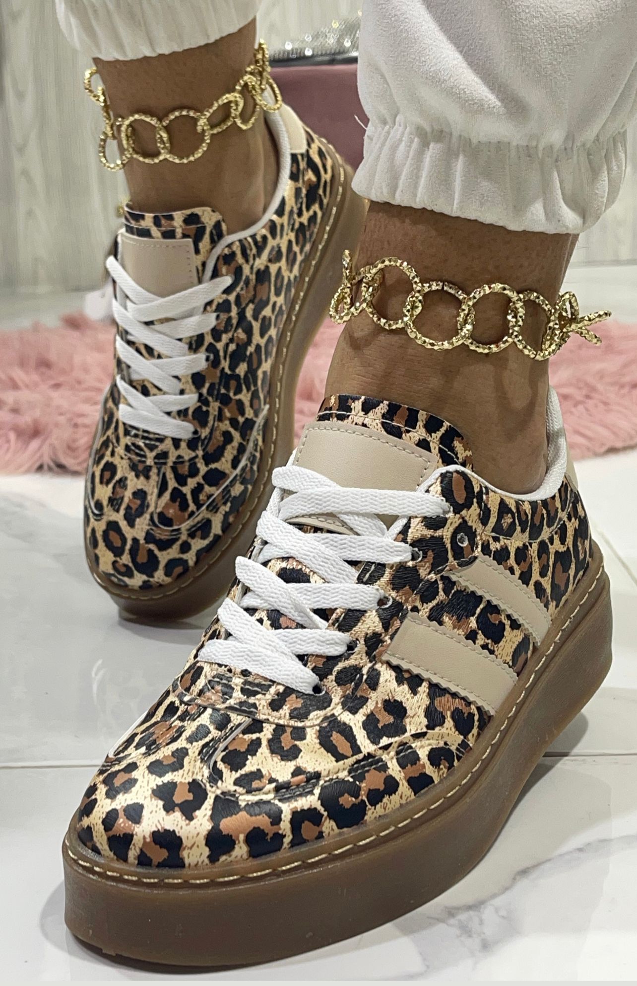 Arisa Leopard - Sneakers