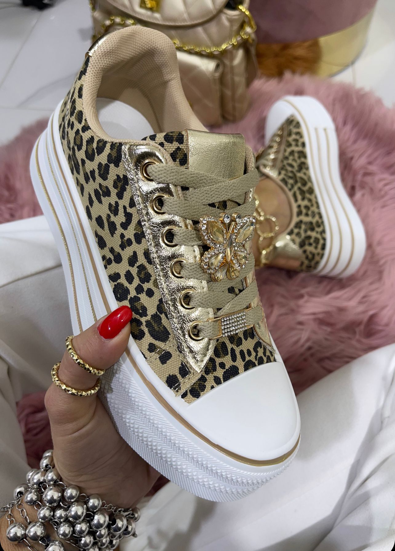 Adele Leopard - Sneakers