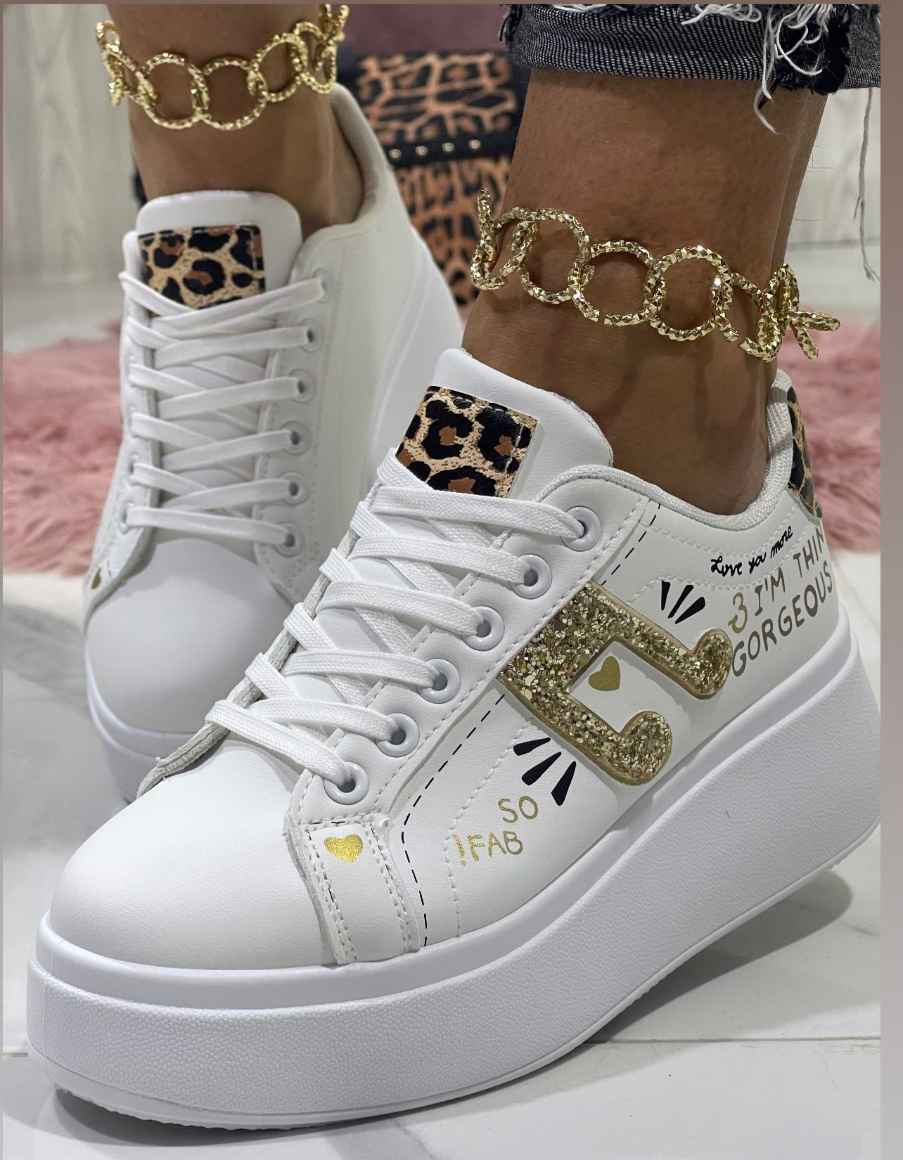 Eva Leopard - Sneakers