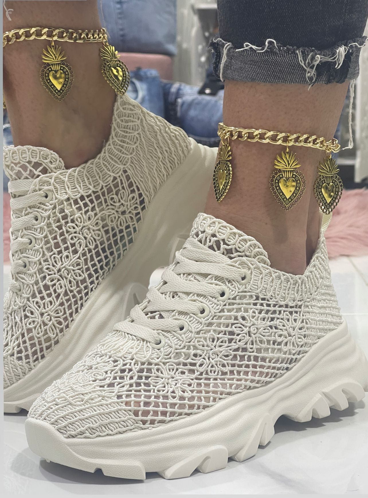 Yara Beige - Sneakers