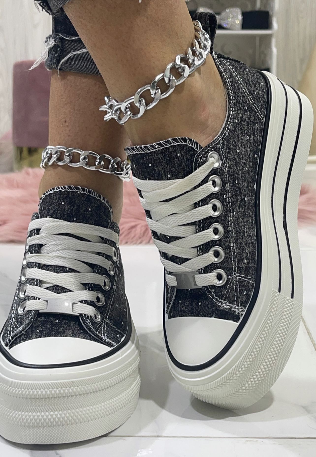 Miky Nera bassa - Sneakers