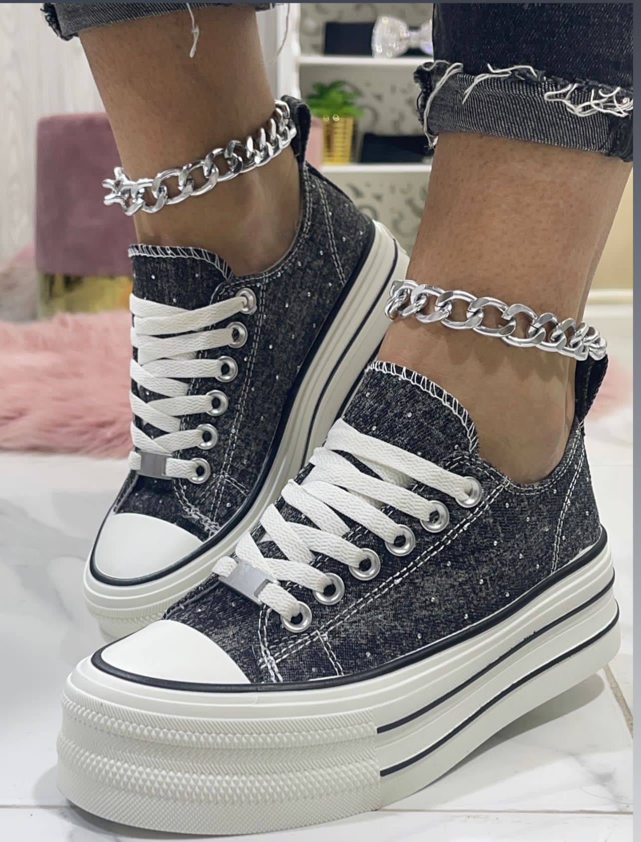 Miky Nera bassa - Sneakers