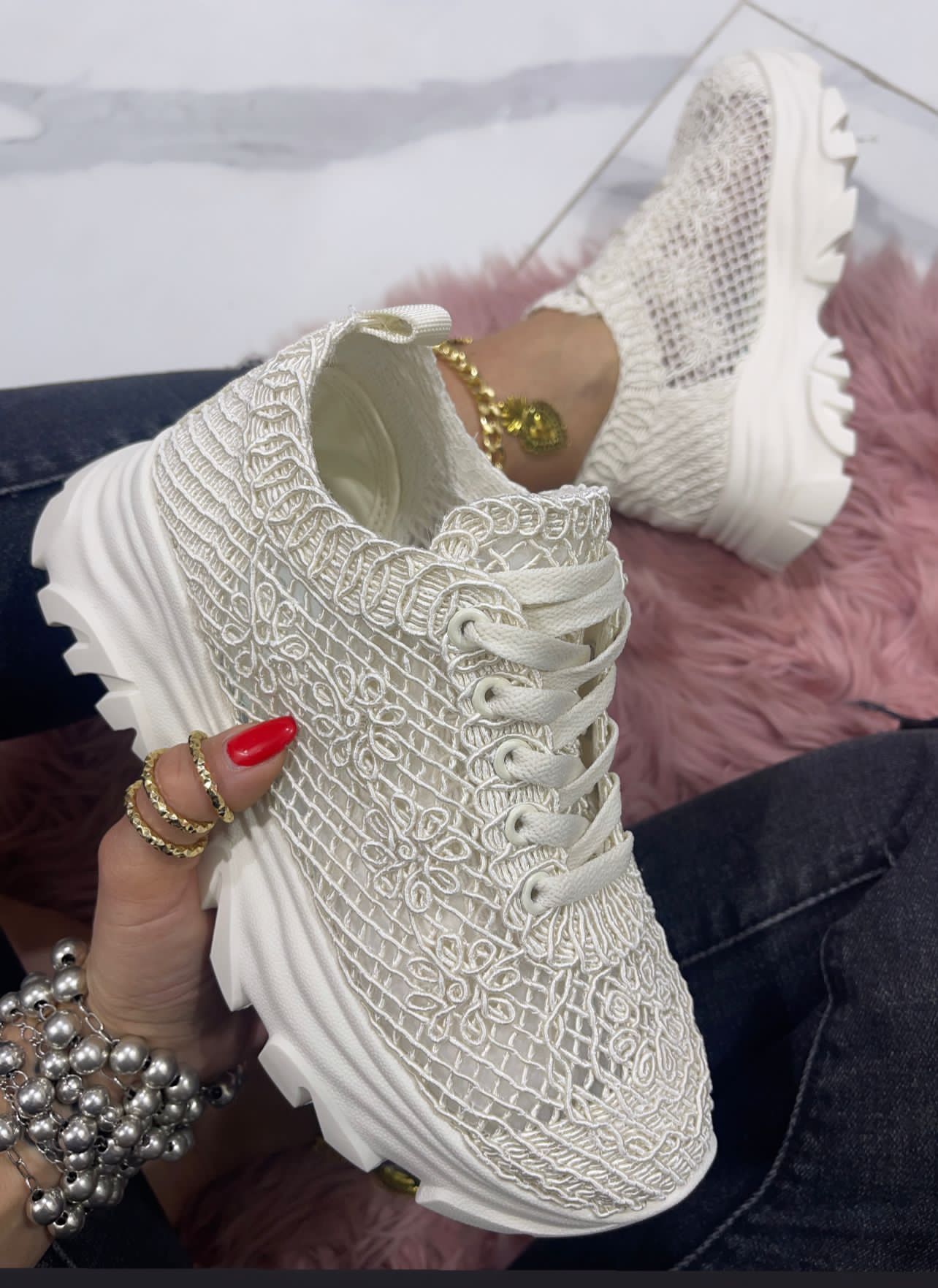 Yara Beige - Sneakers
