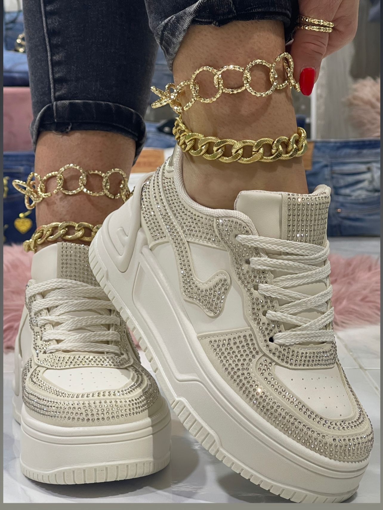 Melodia Beige - Sneakers