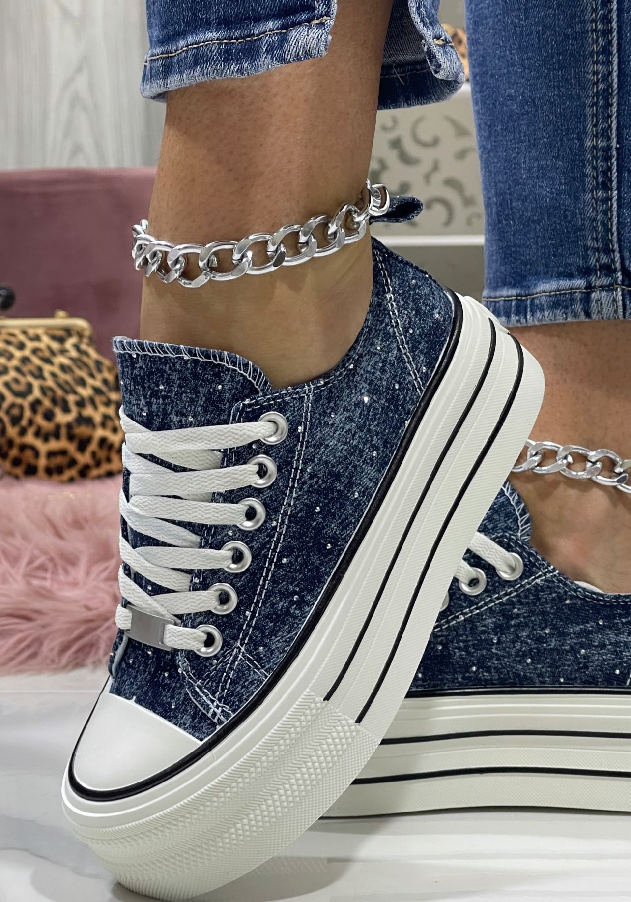 Miky Blue bassa - Sneakers