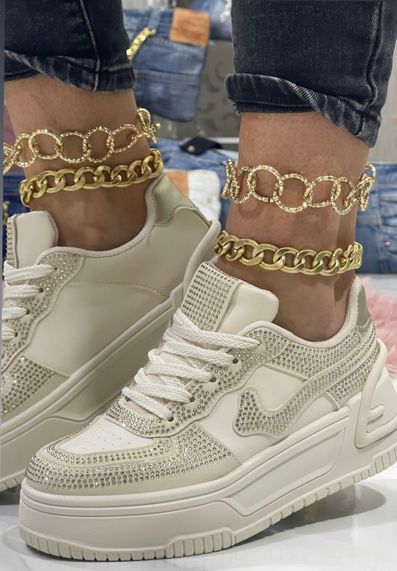 Melodia Beige - Sneakers