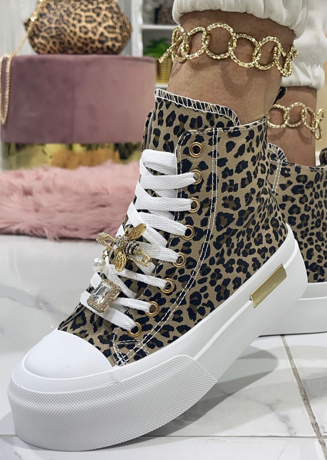Viky Leopard - Sneakers